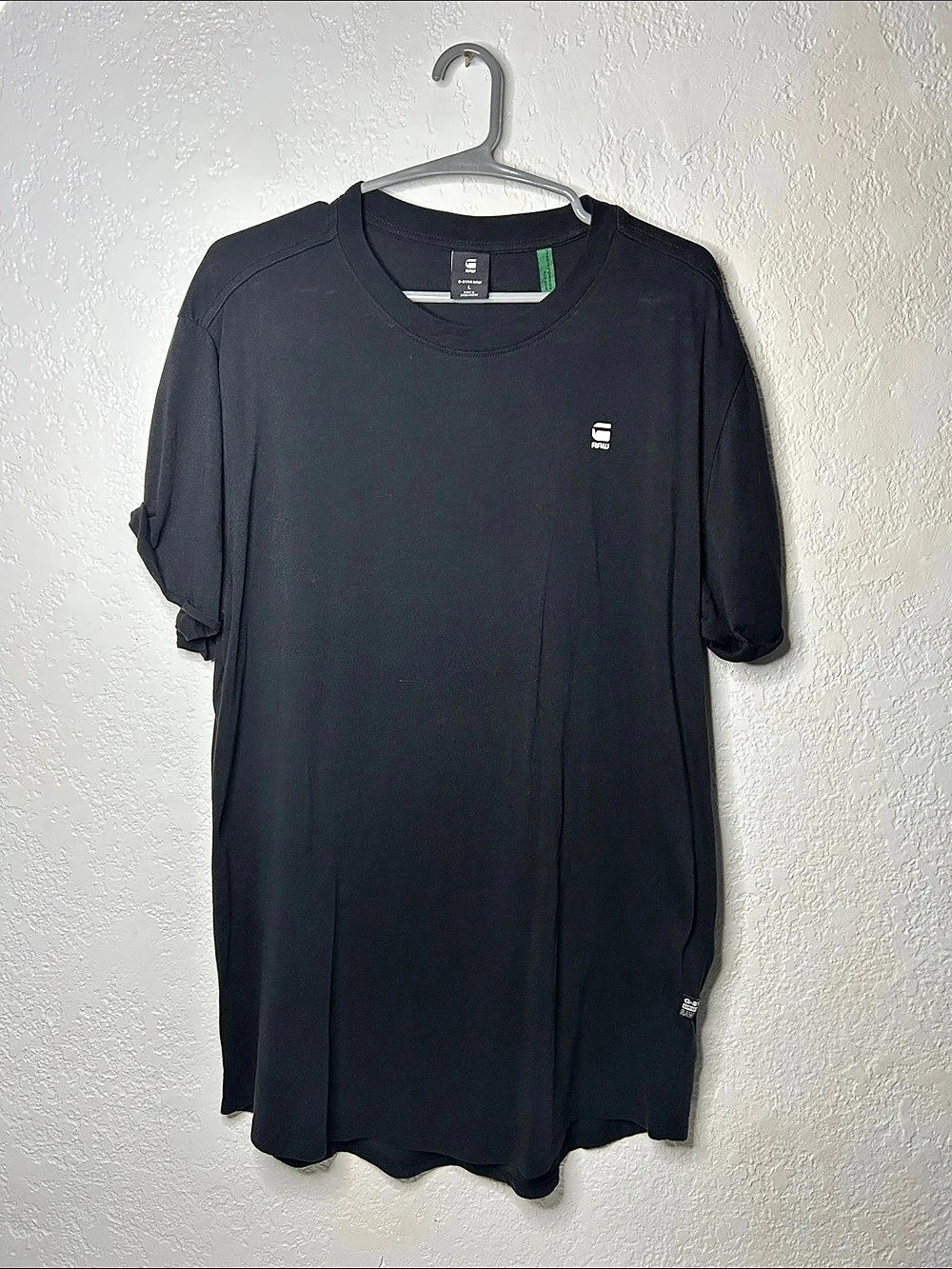 G-Star RAW Men's Short Sleeve Tee Black Size Large